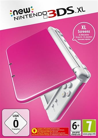 NEW 3DS XL Console, Pink & White, Boxed - CeX (UK): - Buy